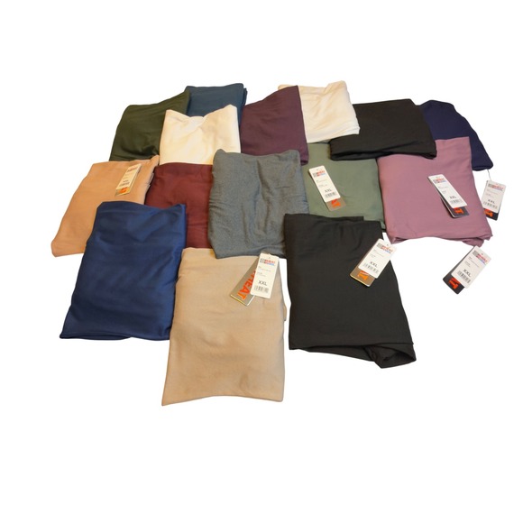 32 DEGREES HEAT Set/15 Long Sleeve Thermal Top Base Layer Top Various Colors 2X - Picture 5 of 12